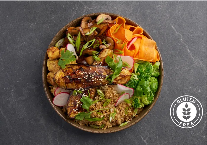Miso Glazed Eggplant Bowl