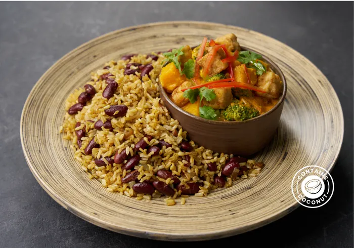 Rice Peas & Pumpkin
