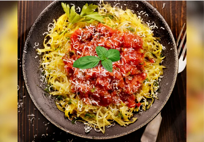 Spaghetti Squash with Marinara