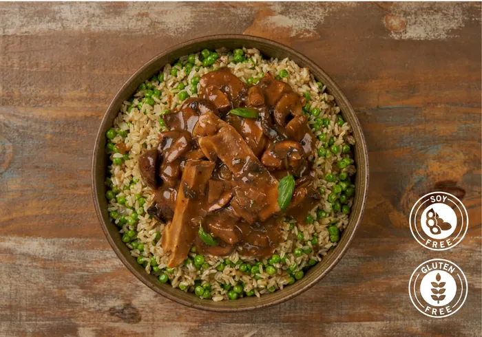 Risi Bisi with Mushrooms