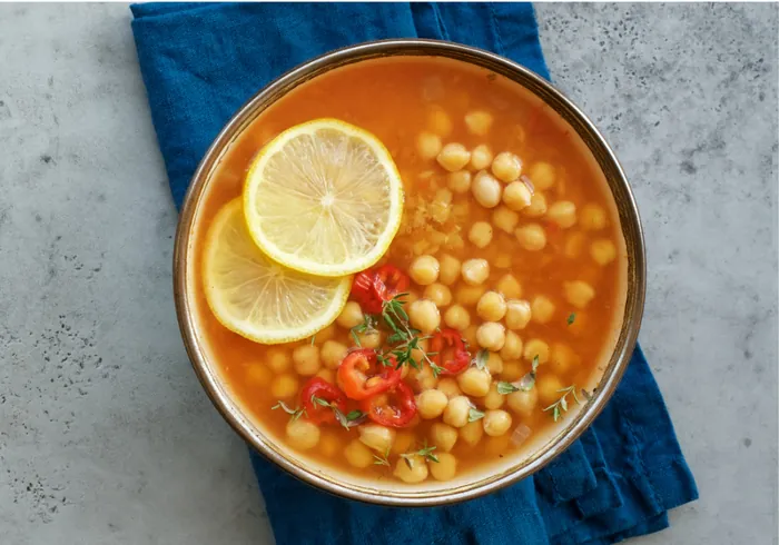 Moroccan Chickpea Soup
